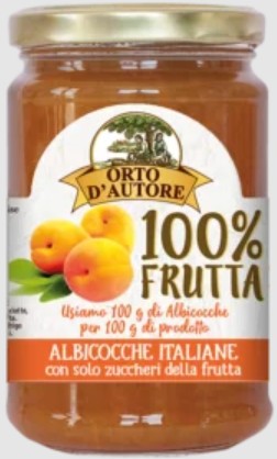 Orto d'Autore Albicocche džem 100% marhuľový 340g