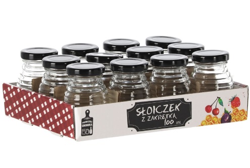 PLÁŠKOVANÁ NÁDOBKA S viečkom 100 ML 1 ks