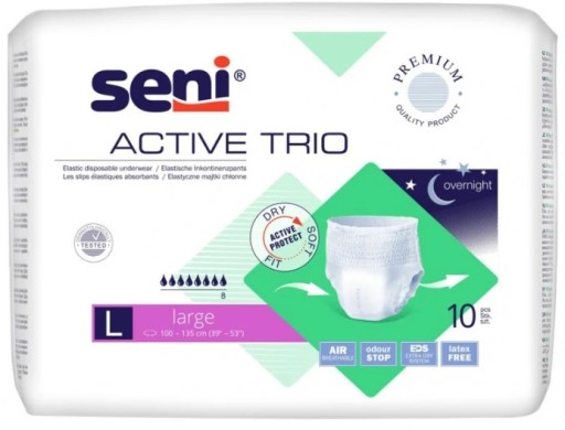 Naťahovacie savé nohavičky SENI ACTIVE TRIO L 1 ks
