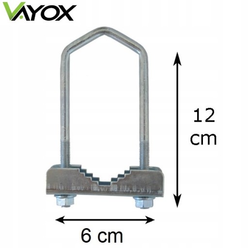 VYSOKÝ DRŽIAK ANTÉNY, SVORKA NA PRIPOJENIE, 12CM