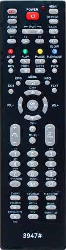 Diaľkové ovládanie pre DVB-T tuner DIVISAT HOBBIT IRON BOX