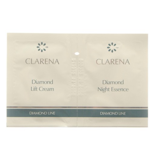 Vzorky Clarena Diamond Cream + Night Essence 2 x 3 ml