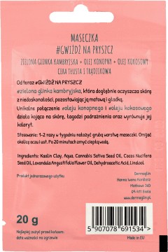 DERMAGLIN WHISTLE MASKA NA ČISTENIE pupienkov