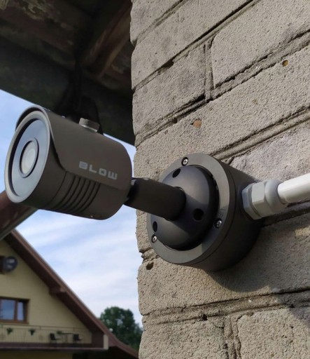 Plastová montážna krabica pre kamery, adaptér BL-D116, CCTV vzdialenosť