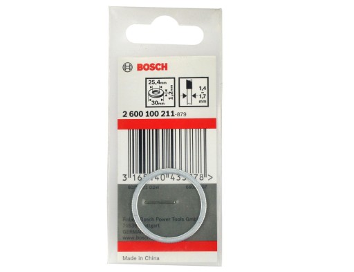 BOSCH Redukčný krúžok pre kotúče 30/25,4