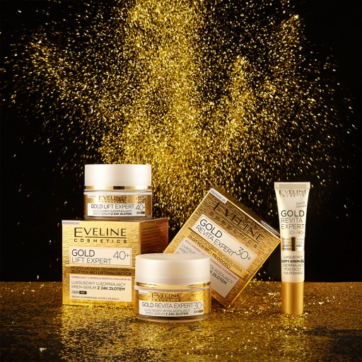 Krém-sérum Eveline Cosmetics Gold Revita Expert