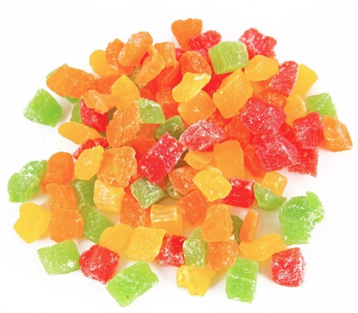 KANDIDOVANÁ PAPAYA MIX FARIEB 100g FAREBNÁ OBJÍDKA | ZDRAVOTNÁ KUCHYŇA