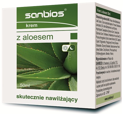 SANBIOS hydratačný KRÉM S ALOE VERA