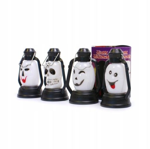 SVIETIACA LAMPIÓNA Halloween Ghost LED LAMPIÓNA