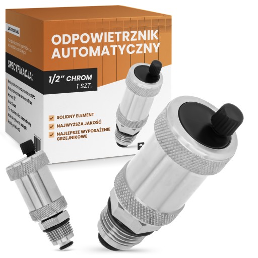 Automatický vertikálny 1/2'' odvzdušňovací ventil chladiča