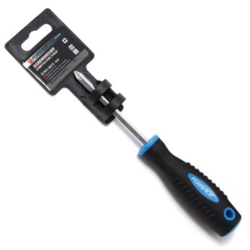 Skrutkovač magnetický krížový skrutkovač Phillips PH1x75mm Cr-V oceľ FORSAGE