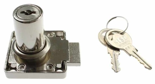 Zámok štvorcový nábytkový 850 dlhý cylinder 19x32mm