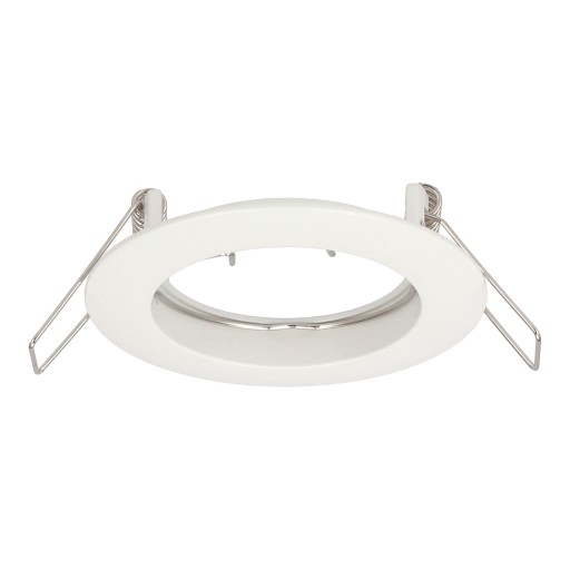 SET HALOGÉNOVÉ SVETLÁ + GU10 LED KRUH BIELY