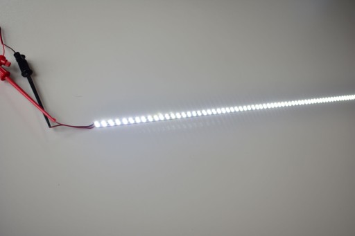 Pevný LED pás 5730 10W hliníkový 0,5m STUDENÝ