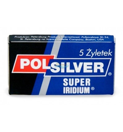 Žiletky Polsilver SUPER IRIDIUM 5 kusov (1x5) dátum výroby 11.02.16