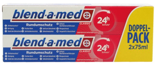 Zubná pasta Blend-a-med Classic 2x75 ml