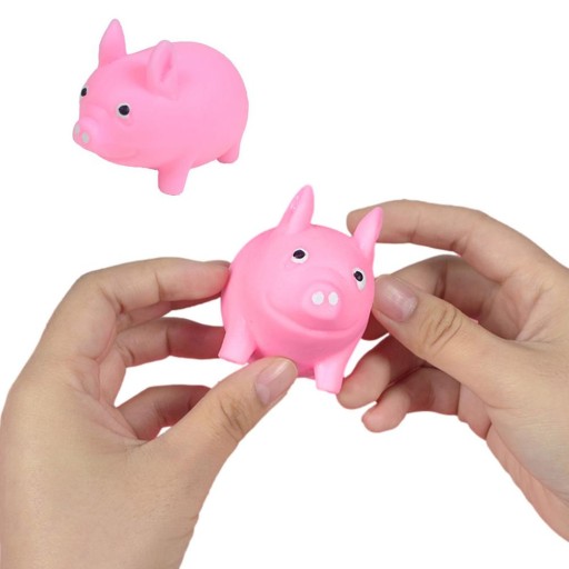 ANTISTRESOVÁ HRAČKA GNIOTEK SQUISHY FARBY PRASIATKA ANTISTRESOVÁ PRE DETI