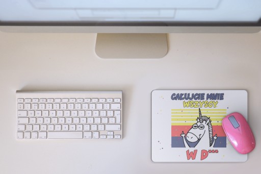 Vtipná podložka pod myš UNICORN