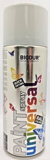 SMALTOVÁ FARBA V SPREJ UNIVERZÁLNY AEROSOL SVETLO SIVÁ 400 ml