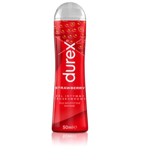 DUREX STRAWBERRY INTIMATE GEL jahoda 50ml