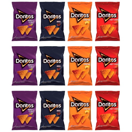 Doritos Hot Corn Chips Corn Nachos 100g