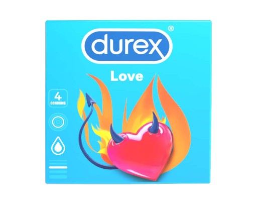Kondómy Durex Love 4 kusy