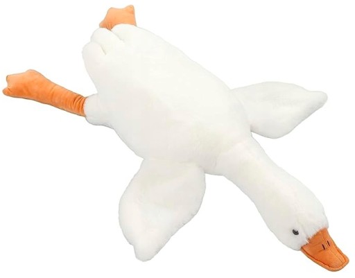 VANKÚŠ MASKOT, PLYŠ, HUS, KÁČKA, VEĽKÝ 50 cm XL