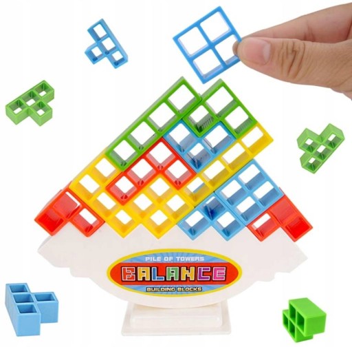 Tetris Blocks Balancing Puzzle Rodinná hra