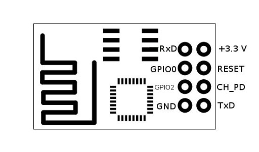 ESP8266 ESP-01S WIFI modul Upgradovaná verzia UART