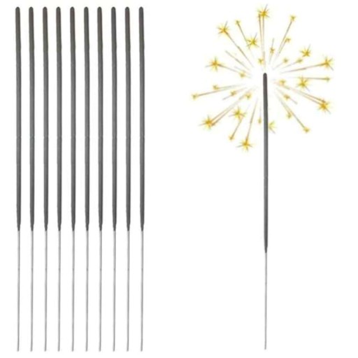 SPARKERS 17 cm DLHÉ na svadobný ohňostroj x10