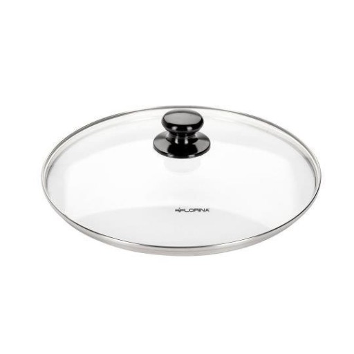 SKLENENÉ viečko FLORINA 26 CM