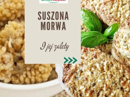 Sušená moruša biela 500g Vitamín B
