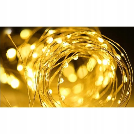 SOLAR GARDEN GARLAND DRÔTENÁ REŤAZ 100 LED