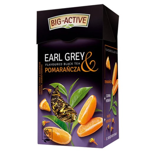 Veľký aktívny Earl Grey Orange 80g list