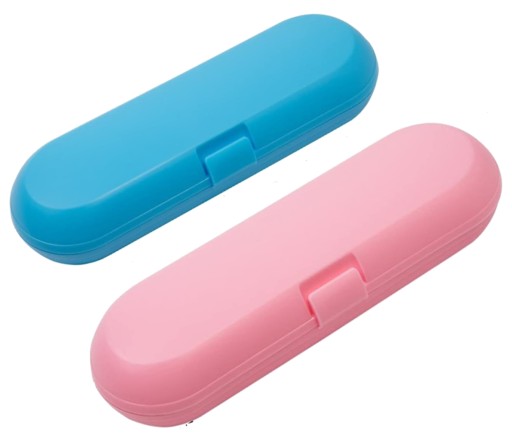 Plastové cestovné puzdro, čierne + 1 hlavica zubnej kefky ORAL-B