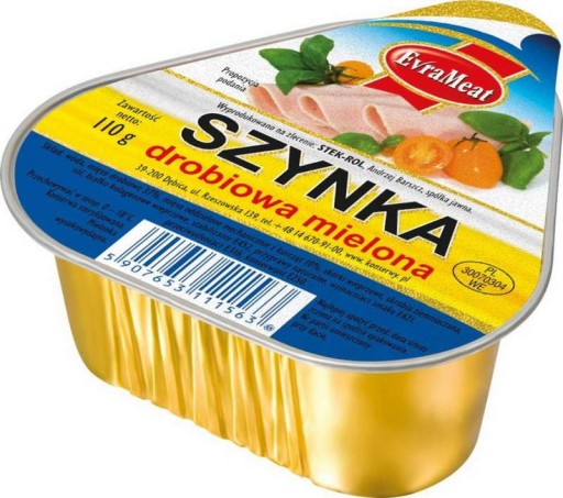 Evrameat - mletá hydinová šunka 110G