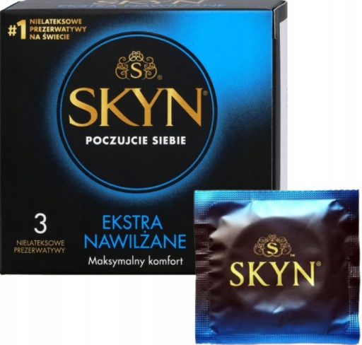 Skyn Extra zvlhčené sexuálne kondómy 3