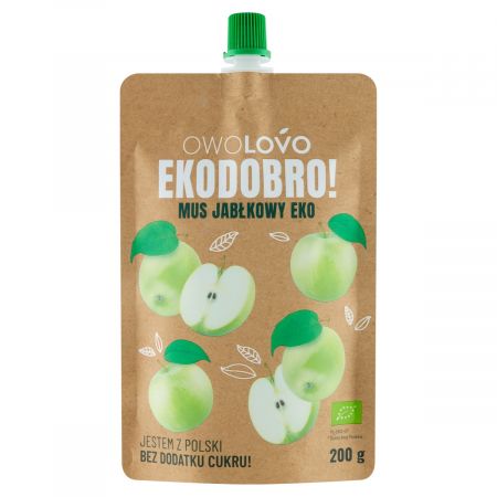 Owolovo Ekodbro jablkové pyré 200 g Bio