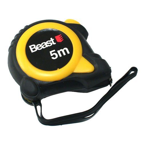 5m navíjacia páska Beast so zámkom