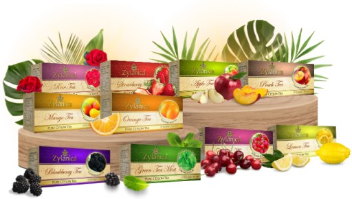 Strawberry Express Tea ZYLANICA CEYLON PREMIUM JAHODA 25 sáčkov