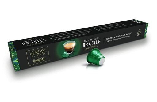 Caffitaly BRASIL Nespresso systém 10 kapsúl