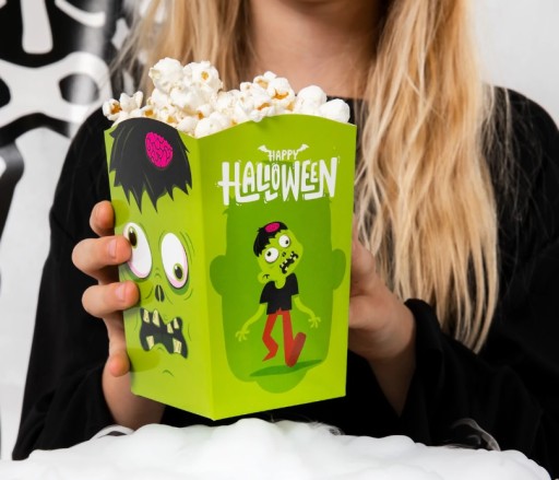 HALLOWEENSKÉ POPCORNOVÉ BOXY SLADKOSTI MONSTER Snacks Monsters 6 ks.