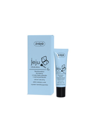 Ziaja fluid-korektor na tvár jeju modrý
