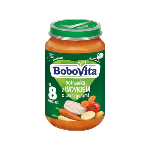 BoboVita Morka na bylinkách so zeleninou 190g