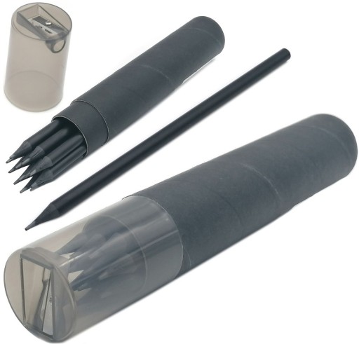 Sada 12 ceruziek s strúhadlom v 20 cm tube