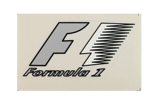Samolepky obtisky FORMULA 1 STICKER
