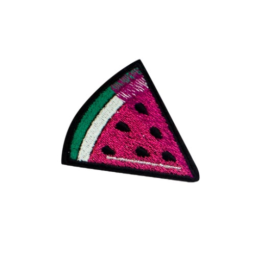 Nažehľovacia fólia, termoaplikácia, nášivka na oblečenie, nášivka melón 5x4,6cm Apliq