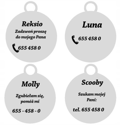 IDENTIFIKAČNÁ ADRESA TAŠKA PSA Mačka Mačka Tlapka VAŠE GRAVÍR