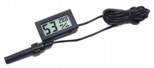 TEPLOMER ELEKTRONICKÝ vlhkomer SONDA VLHKOSTI
