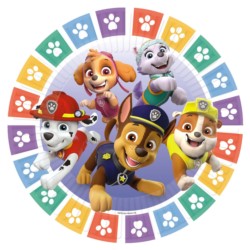 Paw Patrol papierové taniere 23 cm